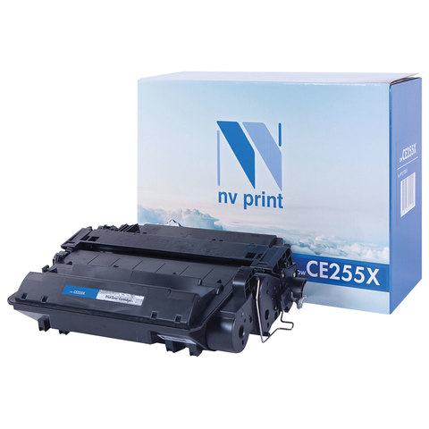 Картридж лазерный NV PRINT (NV-CE255X) для HP LaserJet P3015d/P3015dn/P3015x, ресурс 12500 стр.