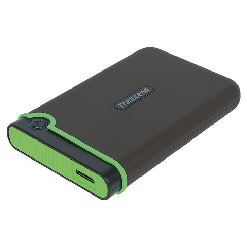 Внешний жесткий диск TRANSCEND StoreJet 25M3S 2TB, 2.5", USB 3.1, серый, TS2TSJ25M3S