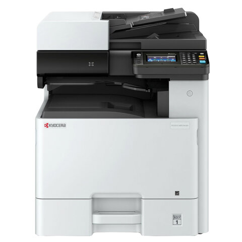 МФУ лазерное ЦВЕТНОЕ KYOCERA ECOSYS M8124cidn "4 в 1", А3, 24 стр./мин, 100 000 стр./мес., ДУПЛЕКС, АПД, сетевая карта, 1102P43NL0